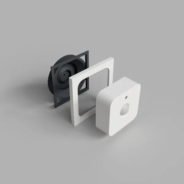 Custom Philips Hue Motion Sensor Holder — Philips Hue in White