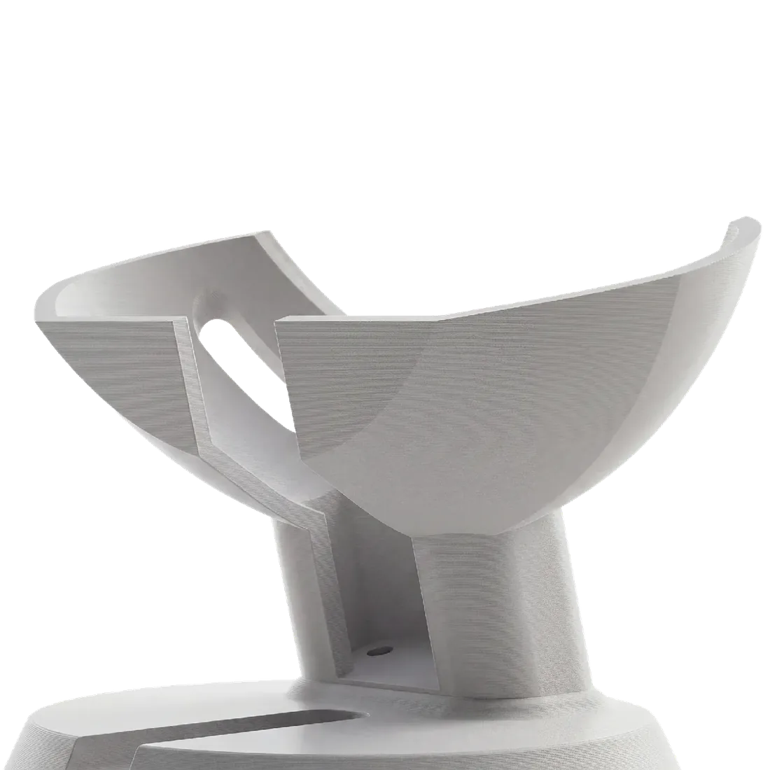 Sculptural speaker stand